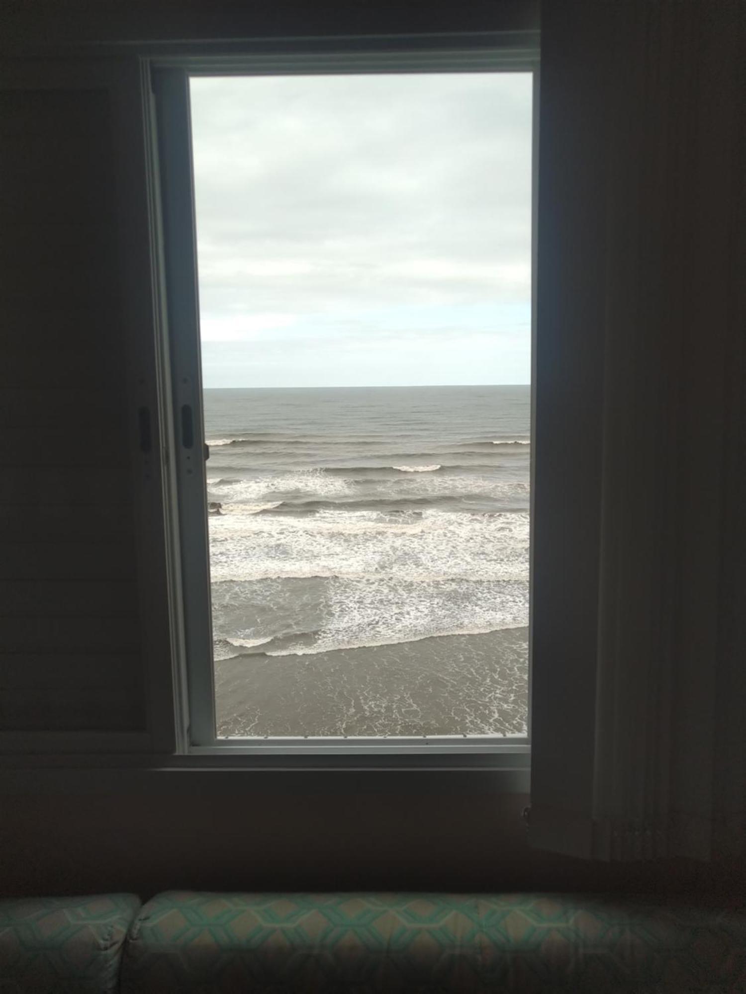 Apartamento Frente Mar Pe Na Areia Praia Grande  Buitenkant foto